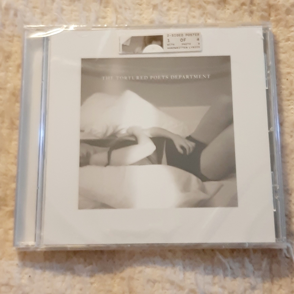 Taylor Swift The Tortured Poets Department CD The Manuscript Unopened TTPD